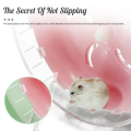 Cat Running Wheel Rat Small Mice Silent Jogging Hamster Gerbil Exercise Play Toys Brackets Accessories. 