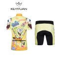 Bicycle Summer MTB Kids Boy Girls Cycling Jersey Suit Bike Clothes. 
