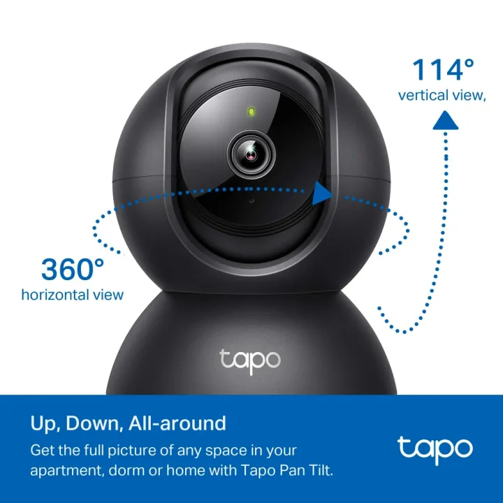 TP-Link%20Tapo%20C201%20Pan/Tilt%20Home%20Security%20Wi-Fi%20Camera%201080P%20Motion%20Detection%20and%20Alerts,%20Night%20Vision%20Two-Way%20Audio%20Supports%20MicroSD%20Cards%20Up%20To%20512GB%20-%20Image%204
