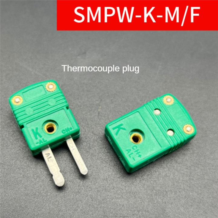 2%20Set%20Mini%20K%20Type%20Thermocouple%20Wire%20Connectors%20Male%20Female%20Plug%20Adapter%20200%C2%B0C(392%C2%B0F)%20for%20Thermocouple%20Sensor%20Probe%20Green%20-%20Image%203