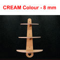 3 Layer Semi Circle Wooden Wall Rack Shelf with Formica Laminated by Supreme Decor. 