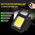 Mini LED Flashlight Work Light Portable Pocket Flashlight Keychains USB Rechargeable For Outdoor Camping Small Light. 