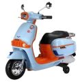 Gulf Battery Operated Vespa-Type Ride-On Bike. 