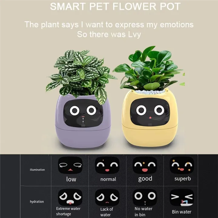 AI%20Pet%20Flowerpot%20Planting%20Robot%207%20Smart%20Sensors%20Smart%20Planter%20Plant%20Time%20Temperature%20Display%20Flower%20Pots%20Yellow%20-%20Image%204