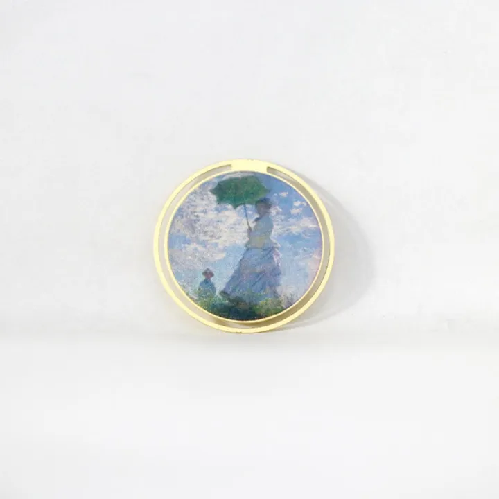 Metal%20Oil%20Painting%20Bookmark%20Artistic%20Lightweight%201pc%20Chinese%20Art%20Bookmark%20Compact%20Metal%20Bookmark%20for%20Book%20Lovers%20Office%20Use%20-%20Image%205