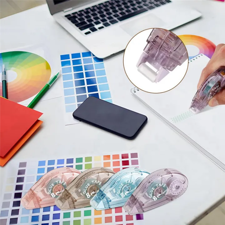 Double%20Sided%20Tape%20Roller%20-%208%20Pack%20Adhesive%20Scrapbook%20Glue%20Tape%20Runner%20Roller%20(8mm%20X%20210Ft)%20Easy%20Install%20Easy%20to%20Use%20-%20Image%203
