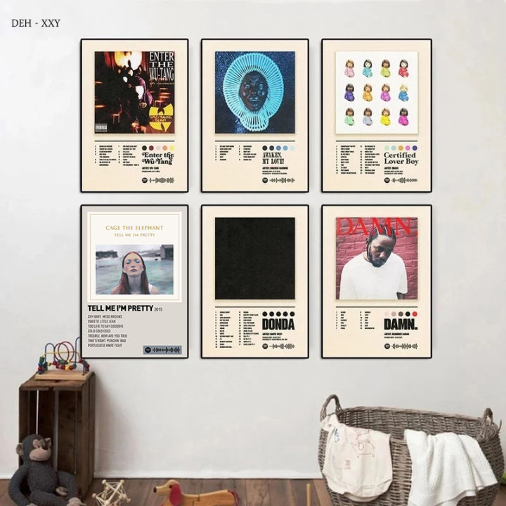Discounts%20Music%20Album%20Covers%20Poster%20Rapper%20Hiphop%20Singer%20Album%20Covers%20Canvas%20Painting%20Wall%20Art%20Pictures%20Room%20Decor%20-%20Image%202