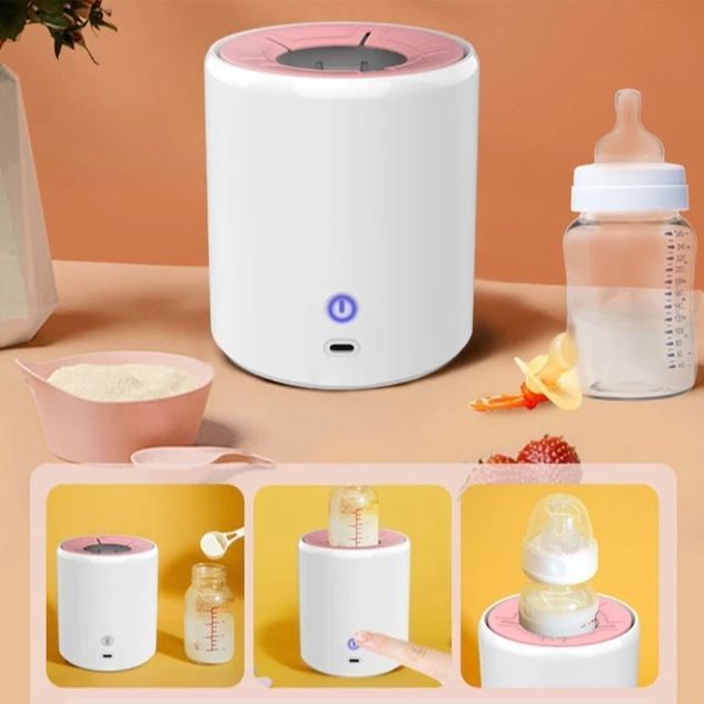 KidsSansar - Automatic Baby Milk Bottle Shaker Portable Electric Feeding Bottle Shake Machine Milk Powder Blender Mixer