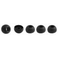 (COKP) 50 Pcs Black Earbuds Earpiece In Ear Buds Tip Cover Replacement. 
