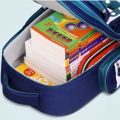 Kids Waterproof Fully Durable Cute Cartoon Character School Backpack Suitable Grade For 1- Six. 