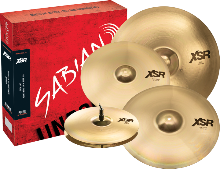 Sabian%20XSR%20Promotional%204-Pc%20Drum%20Cymbal%20Set%2014/16/18/20-inch%20-%20Image%204
