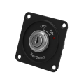 OUMERY 2X Universal 12V Car Boat Motorcycle Ignition Key Ignition Switch Panel 2Position with 4 Keys. 