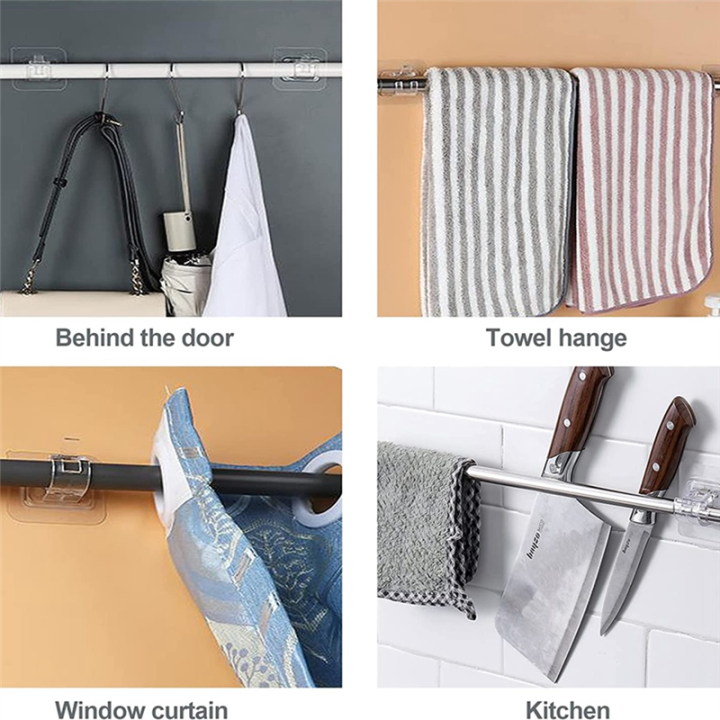 8%20PCS%20Self%20Adhesive%20Curtain%20Rod%20Bracket%20No%20Drill%20Curtain%20Rods%20Brackets%20Storage%20Hooks%20Clamp%20-%20Image%208