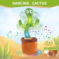 Dancing Cactus Toy Cactus Plush Toys Interesting Children's Toys Children's Early Education Toy Dancing Cactus Plush Toys With Light Funny Singing. 