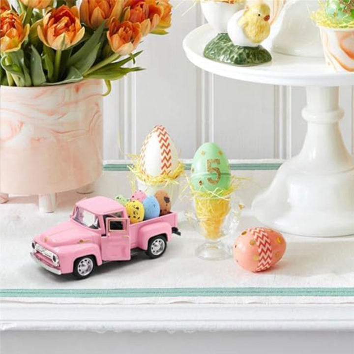 Easter%20Truck%20Vintage%20Truck%20Farmhouse%20Truck%20with%20Eggs%20Metal%20Antique%20Truck%20Decor%20Vintage%20Farmhouse%20Truck%20Spring%20Handmade%20Easter%20Decorations%20-%20Image%202