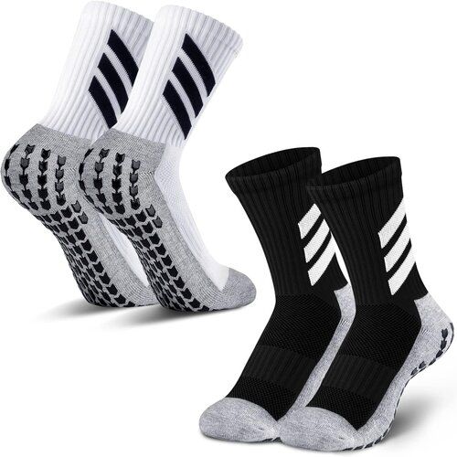 Pack Of 1 Pairs Men's Anti-Slip Sports Rubber Grip Football Futsal Socks Game new model