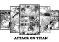 Premium A4 Attack on Titan Anime Wall Poster Set 6PCS Glossy Finish Manga Art Decorative Prints. 
