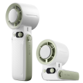 Portable Mini Fan with Neck Hanging Design, Adjustable Speeds and Digital Cooling Ice Fan Display. 