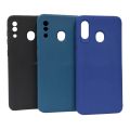 Samsung A20 / A30  (Amoled Display -Same Size) Silicone Soft Cover Case -Microfiber Inside. 