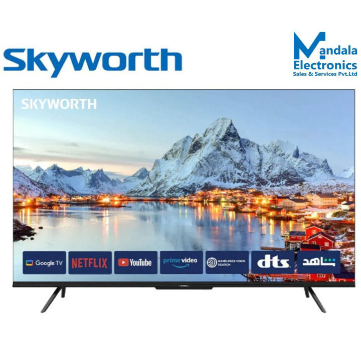 SKYWORTH 65 inch 4K UHD Google TV - 65SUE9350F
