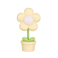 Mini Flower Night Light Cute Small Table Lamp. 