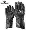 ROCKBROS Cycling Gloves Windproof Warm Men Anti-fall Wear Resistant Touch Screen Riding Gloves Winter Rider Equipment. 