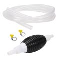 High Flow Siphon Hand Pump Portable Manual Car with 2M Syphon Hose. 
