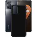 OPPO A76 Back Cover Shock Proof Matte Soft Silicon Flexible Back Case Cover (Black). 