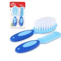 Baby Hair Brush and Comb Set for Newborns & Toddlers | Soft Bristles, Ideal for Cradle Cap | Perfect Baby Registry Gift. 