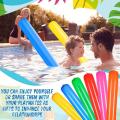 4Pcs Colorful for Beaches Swimming Pool Water Toys Pool Noodles Adults Kids Float PVC Swimming Noodles Pool Inflatable Sticks. 