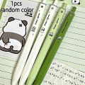 1/4Pcs Creative Cute Cartoon Panda Gradient Color Gel Pen Kawaii Student Stationery 0.5mm Black Ink Pen School Office Supplies Mushen. 