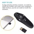 Durable Control Powerpoint Smart Presenter Infrared Remote Remote Presentation PPT Laser Flip Pen Laser Pointer Remote Controller Powerpoint PPT Clicker Presenter. 