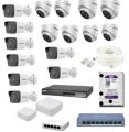 Hikvision 16 Channel IP CCTV Package with 2 TB Hard Disk. 