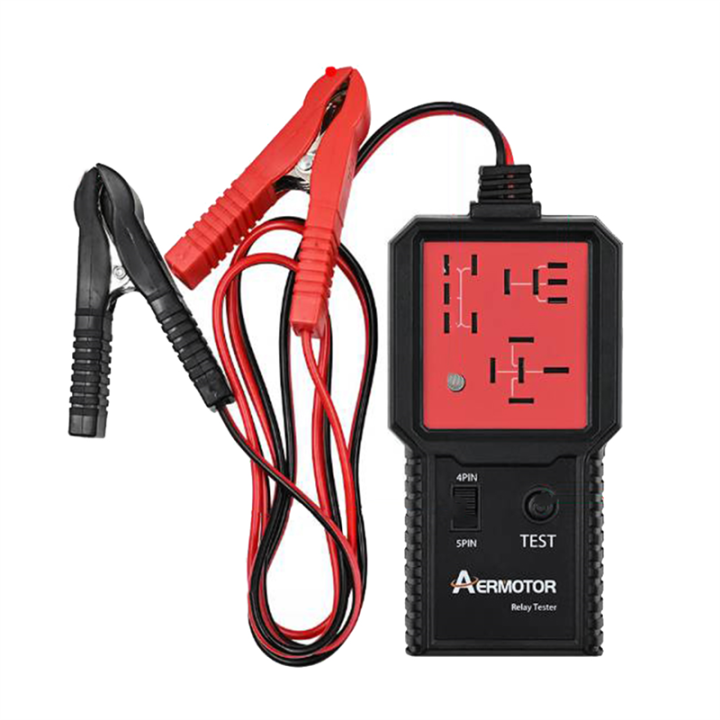 Universal 12V Car Relay Tester Electronic Car Relay Tester for Car Battery Checker Alternator Analyzer Diagnostic Tool Easy to Use