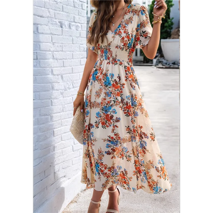 Women'S%20Summer%20Wrap%20Maxi%20Dress%20Floral%20V%20Neck%20Short%20Sleeve%20Wedding%20Guest%20Party%20Casual%20Dress%20-%20Image%206