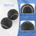 8 PCS Precut Walker Tennis Ball for Furniture Legs and Floor Protection, Heavy Duty Long Lasting Felt Pad Covering,Black. 