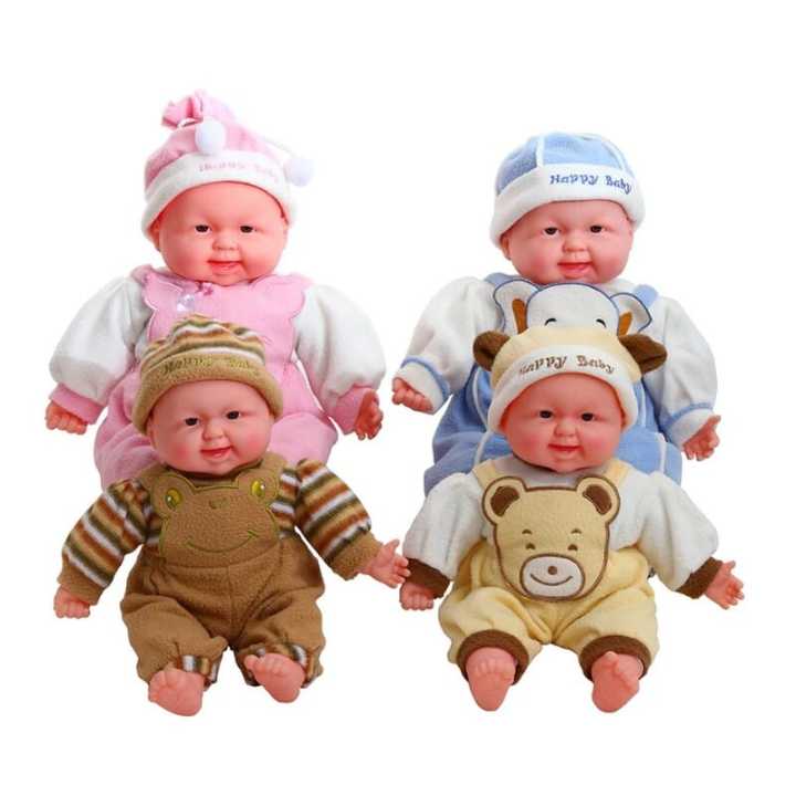 Happy Baby Toy Musical and Laughing Boy Doll