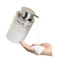 Practical Press Type Soap Dispenser Refillable Plastic Soap Pump Jar Seal Foaming Hand Soap Dispenser. 