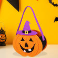 Trendiq Orange Pumpkin Candy Bags Spooky Halloween Pumpkin Candy Bag Perfect for Treats Tricks Get Yours Halloween Candy Bags. 