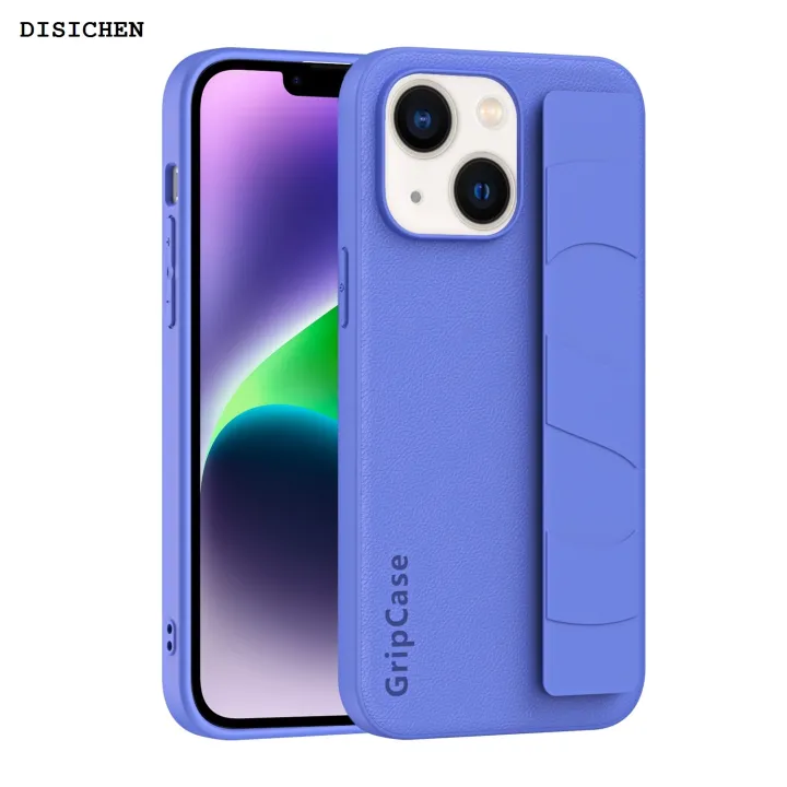 DISICHEN%202025%20New%20Skin%20Elastic%20Wrist%20Grip%20Back%20Cover%20Phone%20Case%20For%20iPhone%2013%20Pro%20Max/iPhone%2014/iPhone%2014%20Pro%20Max%20-%20Image%204