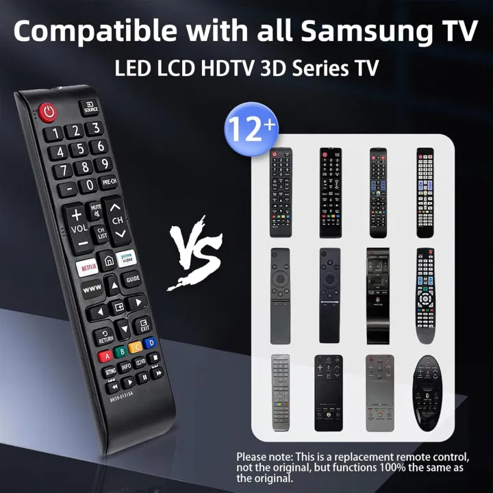 Samsung%20TV%20Remote%20Control%20Replacement%20For%20Samsung%20Smart%20TV%20Remote%20All%20Samsung%20LED%20QLED%20LCD%206/7/8/9%20Series%204K%20UHD%20HDTV%20HDR%20Flat%20Curved%20Smart%20TV,%20with%20Netflix,%20Prime%20Video%20and%20Browswe%20Button%20-%20Image%206