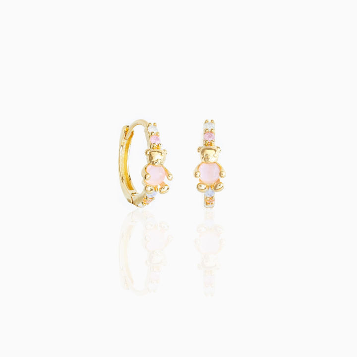 Japanese%20and%20Korean%20style%20Dongdamen%20bear%20earrings%2018K%20real%20gold%20non-fading%20pickaxe%20diamond%20earrings%20small%20fresh%20and%20sweet%20earrings%20-%20Image%206