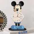 Internet celebrity Mickey decoration light luxury high-end home TV Mickey Mouse decoration living room modern office High sense. 