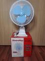 ElectroMax Table and Clip Fan, Assorted Colors, 8 Inches. 