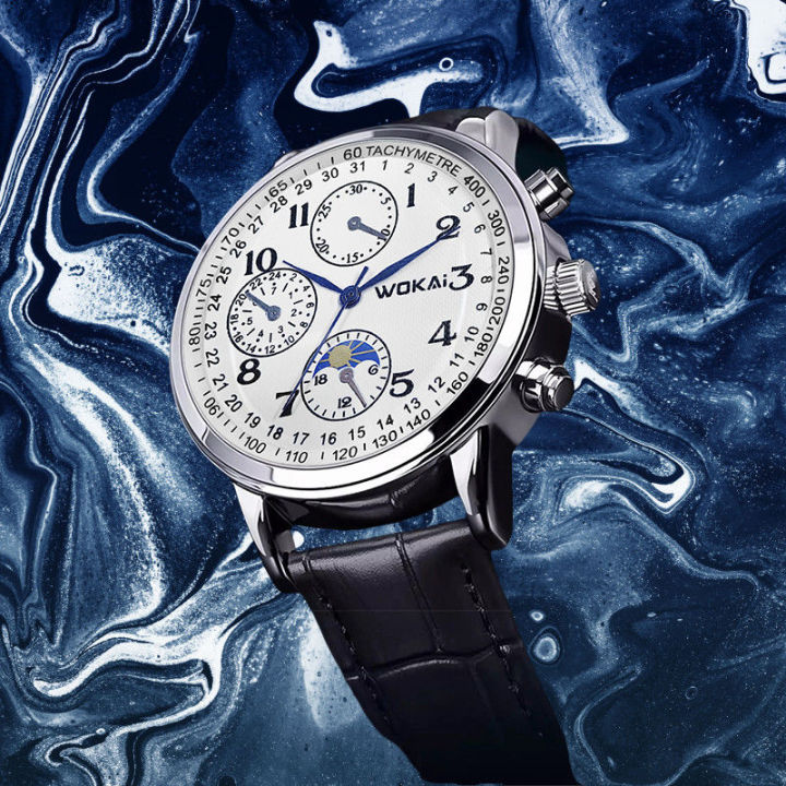 %5B%5DWOKAI/%20Wokai%20Exquisite%20Domestic%20Simple%20Fashion%20Wristwatch%20Light%20Luxury%20Simple%20Quartz%20Watch%20-%20Image%203