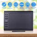 MRK3C 10x6 Inch 12 Express-Keys GraphicTablet Professional Graphics drawing tablet with 8192 Levels Battery-Free Stylus/Pen Holder. 