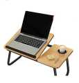 laptop table wooden folding portable (multipurpose laptop/study table)-brown. 
