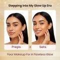 Swiss Beauty Glow Up Makeup Fixer | Preps + Sets | Dewy Radiance | For Face & Body | With Vitamin C & Hyaluronic Acid | 100ml. 