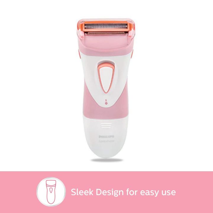 Philips%20HP6306/00%20SatinShave%20Essential%20Women's%20Wet%20&%20Dry%20Electric%20Shaver%20For%20Legs,%20Cordless%20-%20Image%205