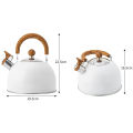 LKPCIGCXM Tea Kettle, 2.5L Stainless Steel Whistling Tea Pots for Stove Top, with Handle Loud Whistle and Anti-Rust Quick Boiling. 